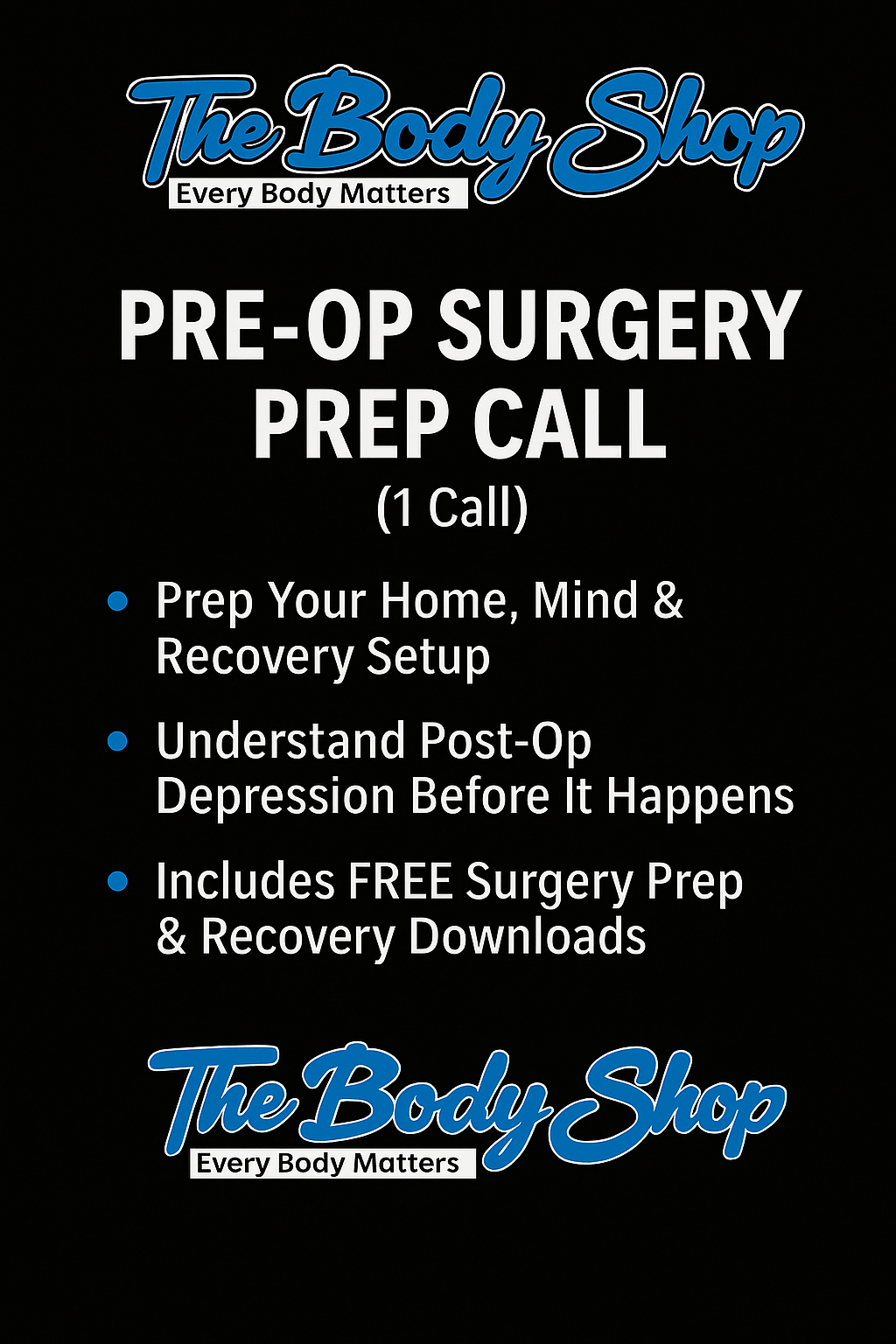 PRE-OP CALL (1 CALL)