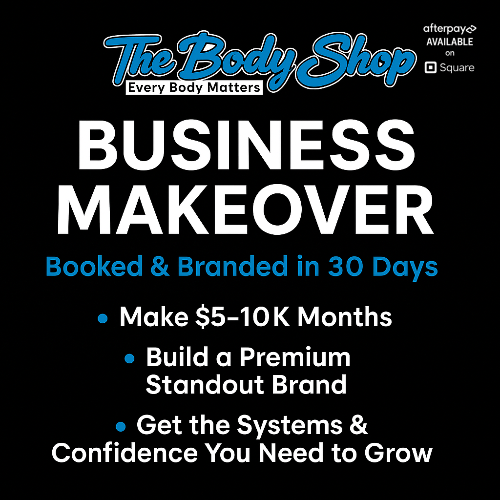 Business Makeover Coaching (30-Day Rebrand & Rebuild Program)